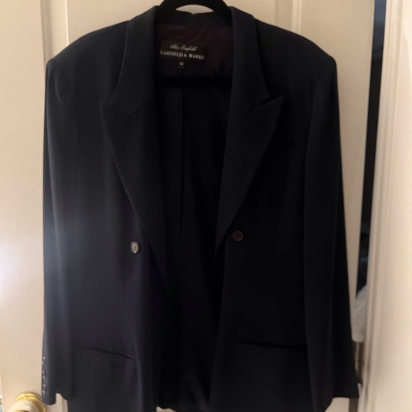 Dark blue Garfield and Marks blazer - Picture 4 of 5
